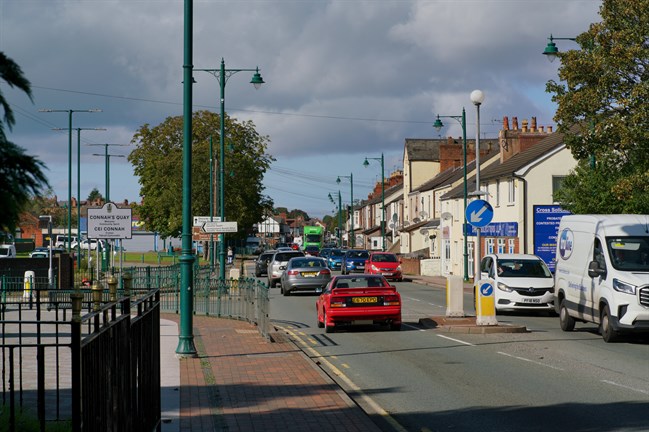 Connahs Quay from Wepre Bridge